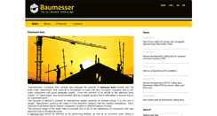 Desktop Screenshot of baumesser.com